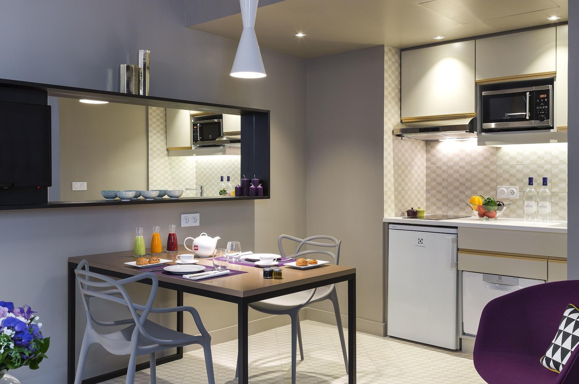 Citadines Opéra Paris Aparthotel Bagian luar foto
